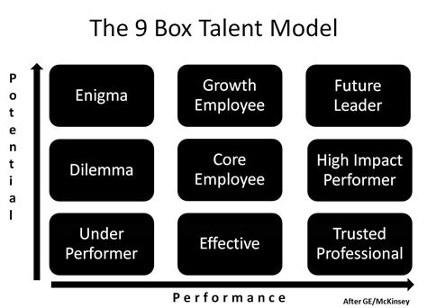 typical 9-box distribution|9 box model meaning.